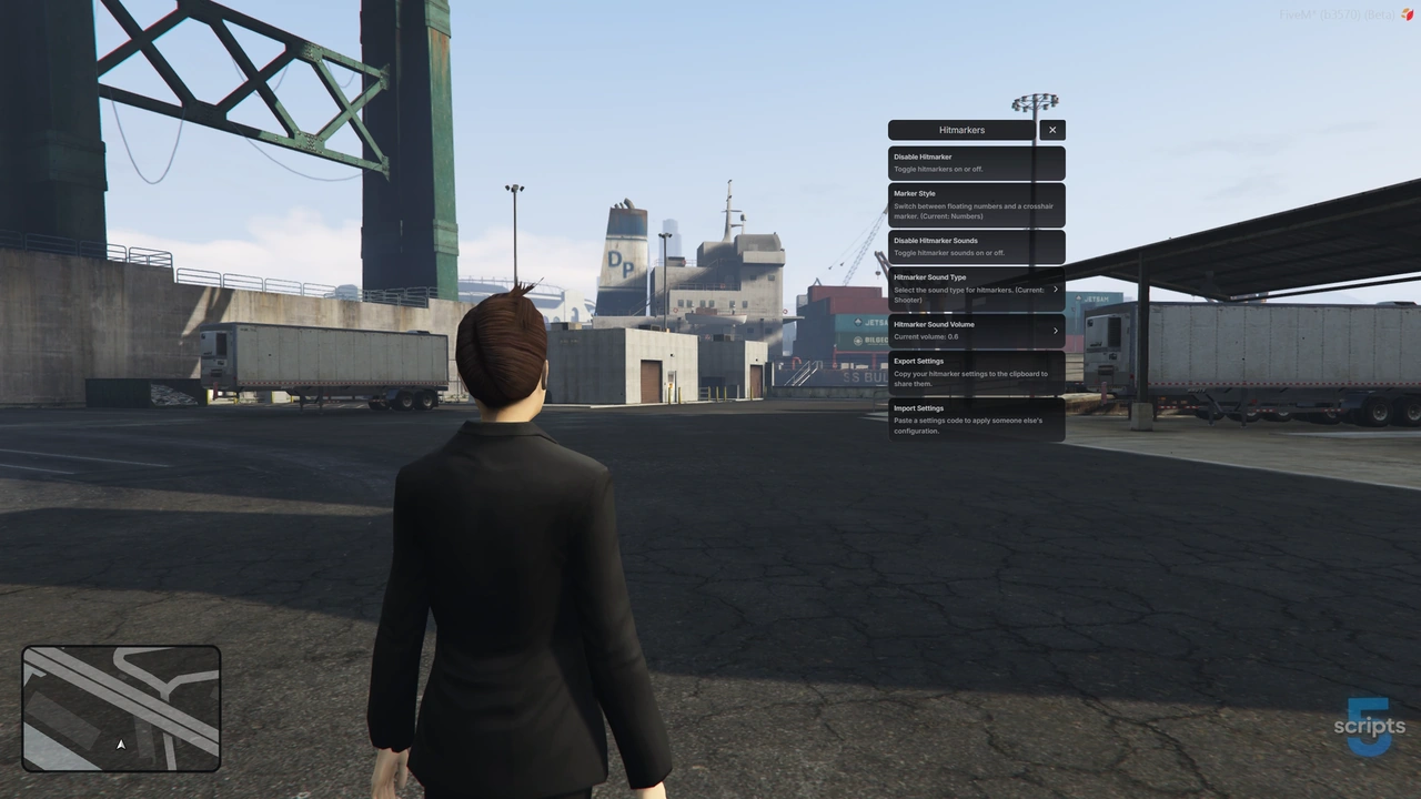 Per-player menu