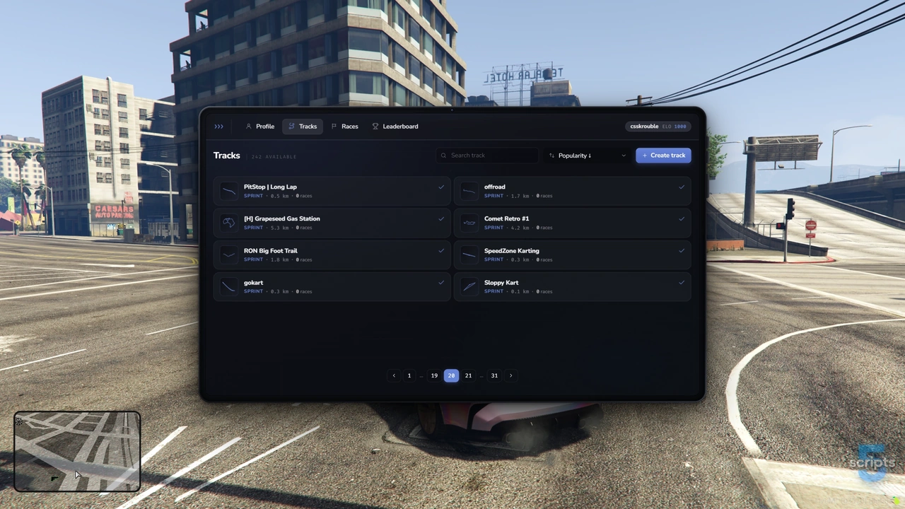 Tablet UI