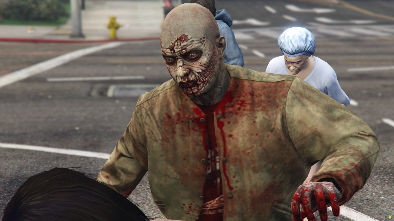 Single zombie