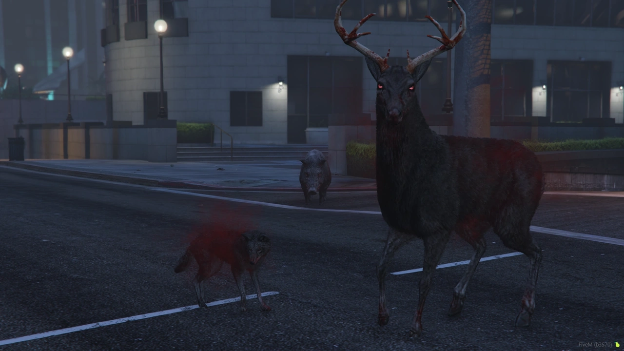 Zombie animals