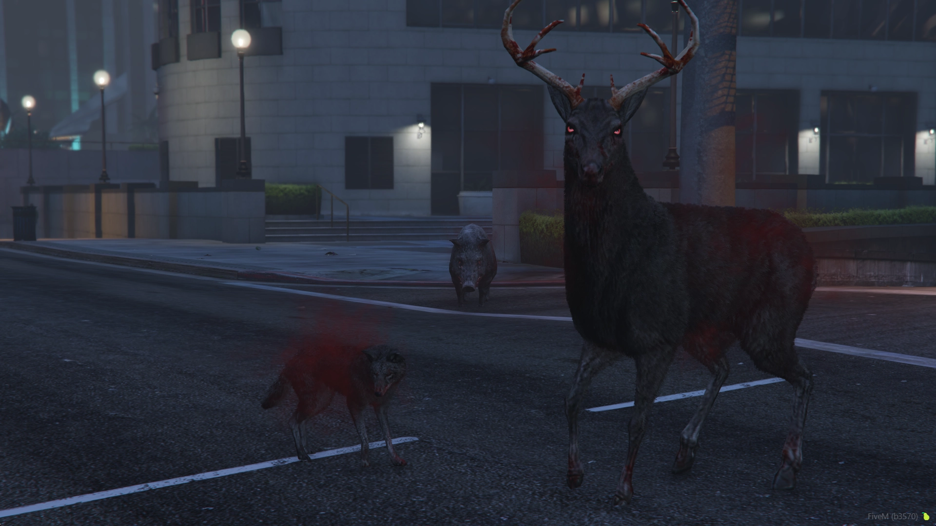 Zombie animals